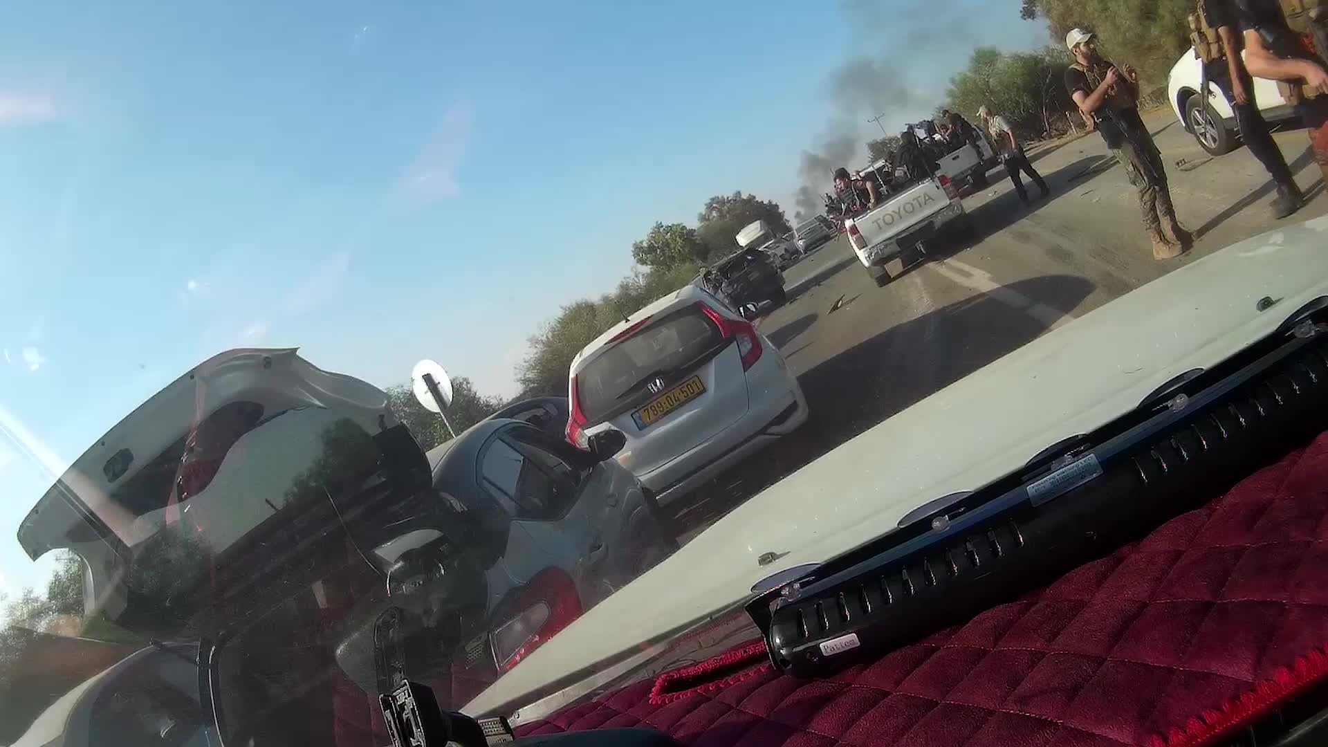 Terrorists shoot at those who run away-.mp4